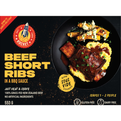 Beef Short Ribs in BBQ Sauce ( Heat & Serve )