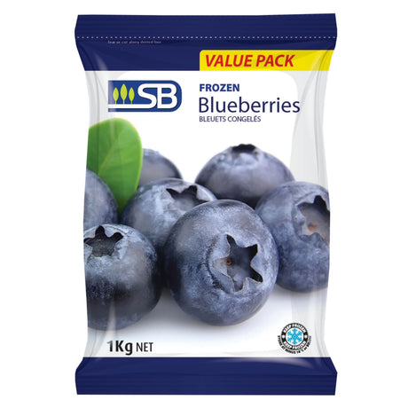 hese premium blueberries are carefully selected and snap-frozen at peak ripeness to lock in their juicy texture